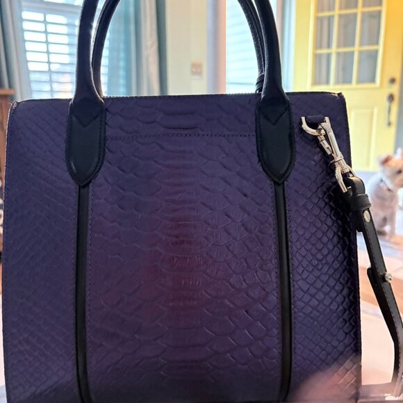 Brahmin Small Caroline Ultraviolet - The Unicorn! - Picture 3 of 11